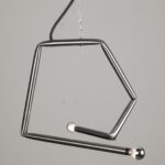 Stupid Bending (chandelier, two bulbs)